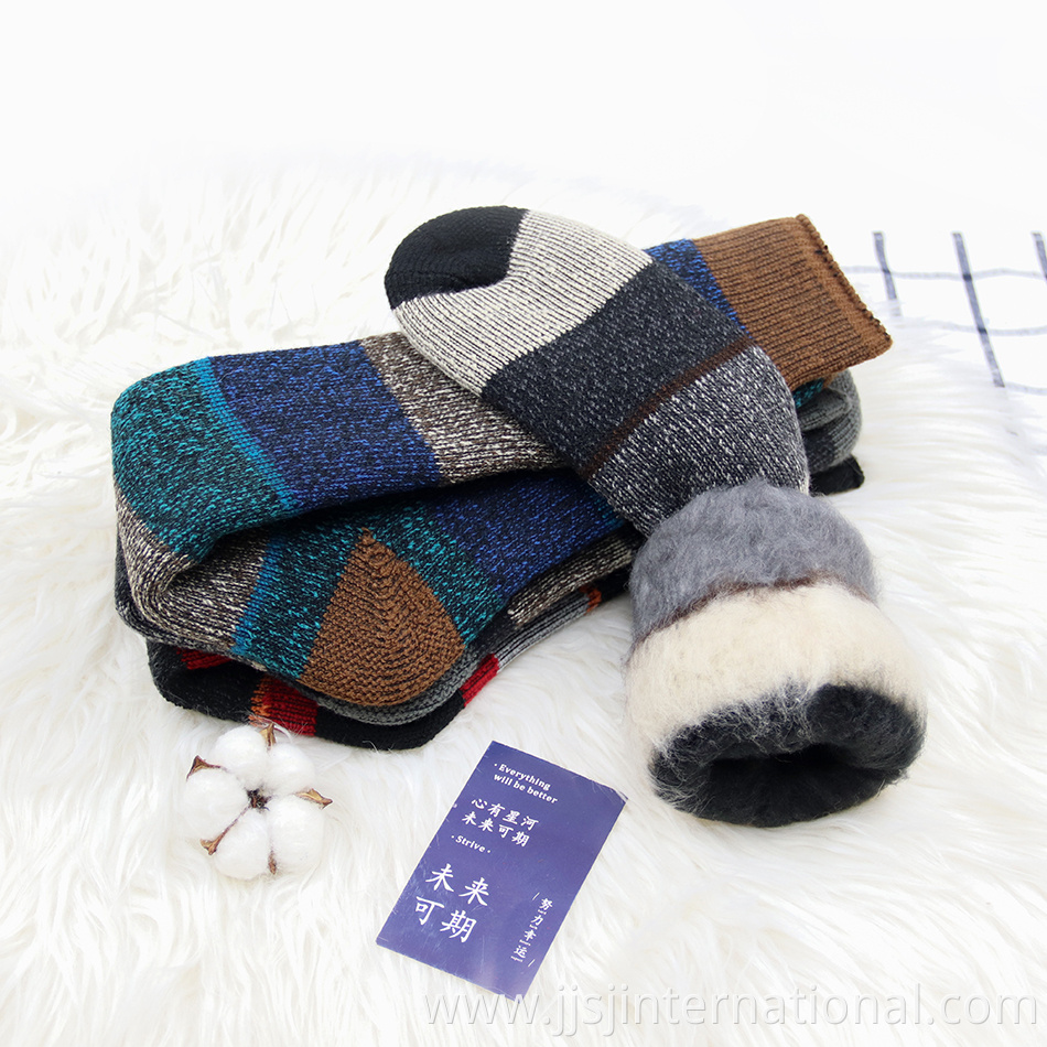 Super warm thickened men's socks custom